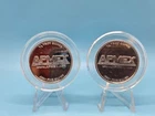 Two APMEX 1/2 Troy Ounce .999 Fine Silver Rounds - 1 oz Silver Total