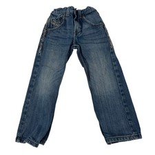 Wrangler 20X Jeans Kids 5 Slim Blue Embroidered Western Denim Pants 42JWXBB