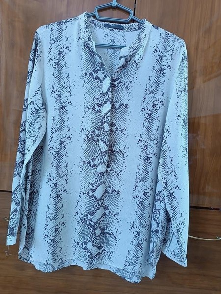 Women Brax Shirt White Viscose 40 / L / 48