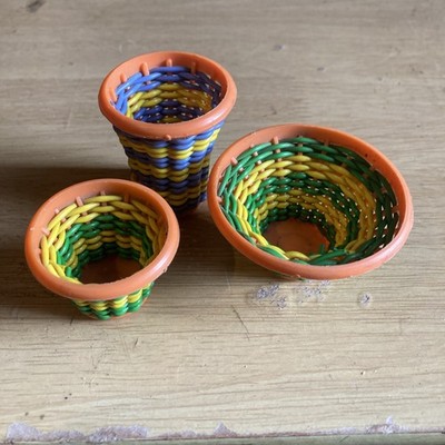 Vintage Spielzeugkörbe. Chad Valley. Basteln 