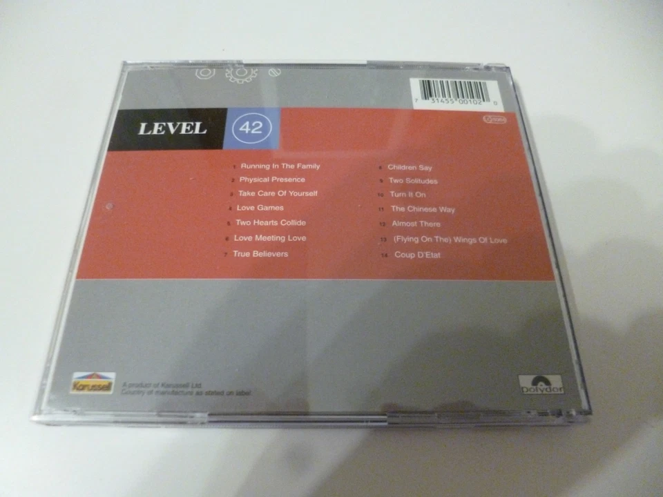 CD - LEVEL 42 - ON A LEVEL - Zustand sehr gut !!! - Bild 2 von 2