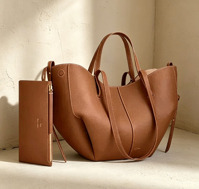 Damentasche Wings Bag Cowhide Bucket Tote Tasche Groß Umhängetasche Informal