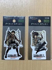 Attack on Titan Set of 2 stickers Ellen and Sasha Anime character Animation