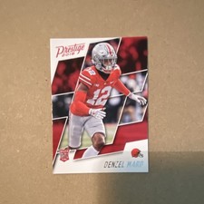Panini 2018 Prestige Rookie Denzel Ward #275 Cleveland Browns Football Card. rookie card picture