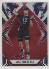 2020 Panini Phoenix Rookies Red 241/299 Cole McDonald #186 3b3