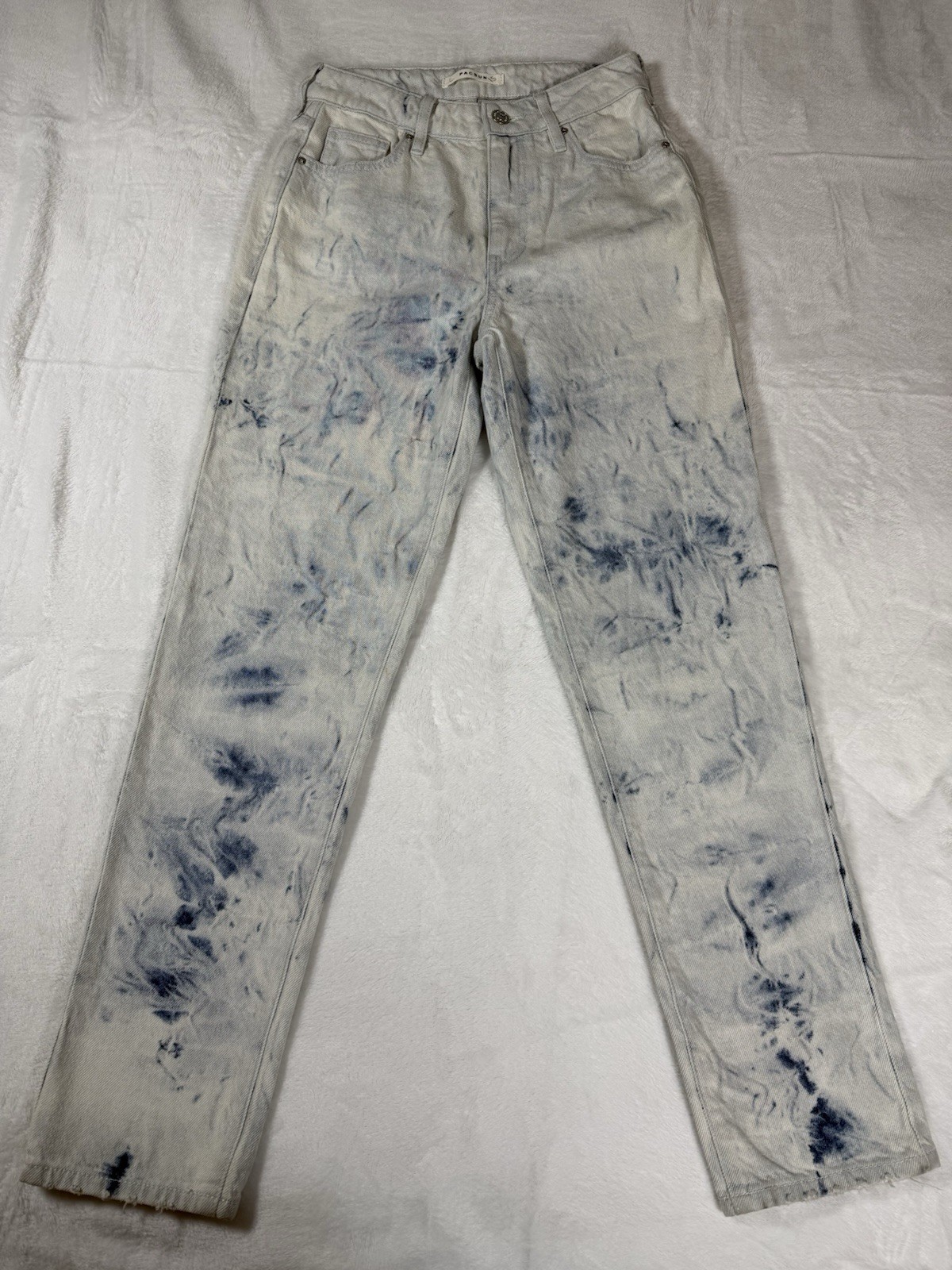 Pacsun Mom Jeans Women’s Size 24 Blue Light Wash Casual Denim-image