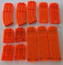 Nerf N-Strike Elite Dart Round Magazines Clips - 6 - 10 - 12 - 18 - YOU CHOOSE