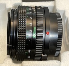 Canon FD 50mm f/1.8 Manual Focus Lens - Excellent  Condition