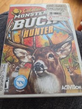 Cabela's Monster Buck Hunter Nintendo Wii, 2010 Case And Art Only
