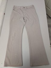 Vintage 70s Levis Tailored Jeans White Tab Flare Bell Bottom Pants Mens 30/30