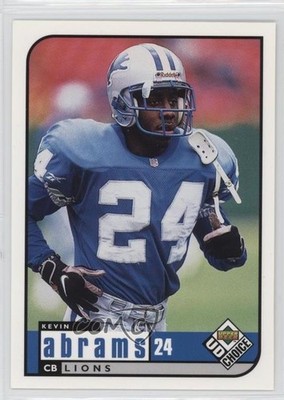 1998 Upper Deck UD Choice Kevin Abrams #63 Rookie RC 0a1