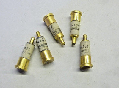 HF Detektor Mischer Diode Microwave  1N416E/1N21/1N28/MA4138 GHz, S-Band  /LF 40