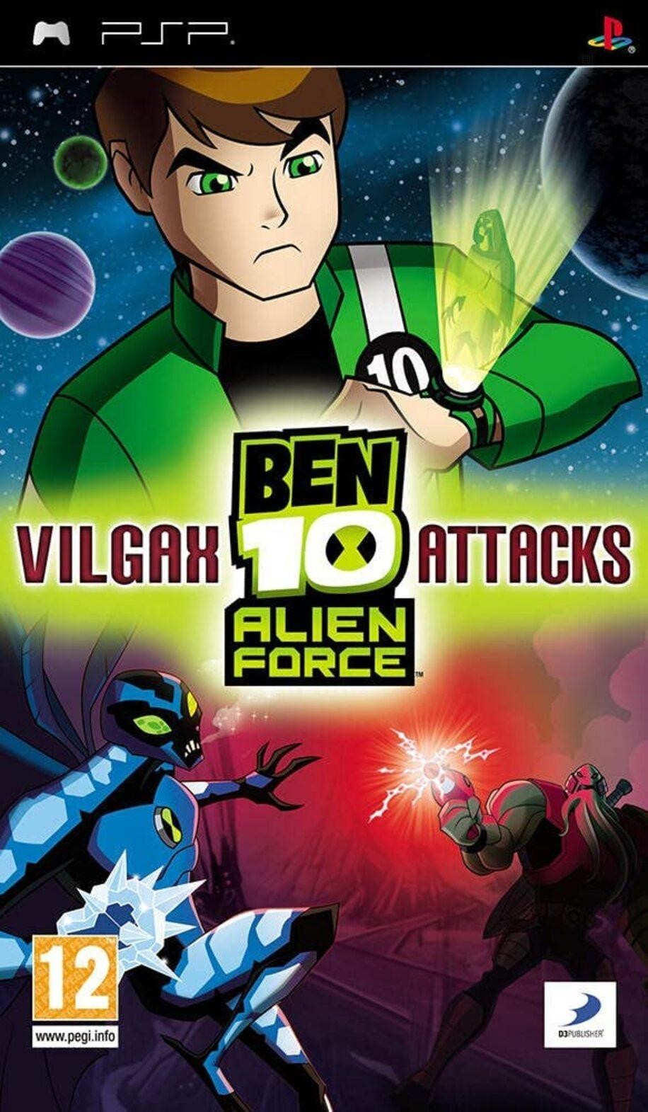 Jeu PSP Ben 10 Alien force