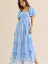 Altar'd State Enoa Floral Maxi Dress 02 Colors, All Size