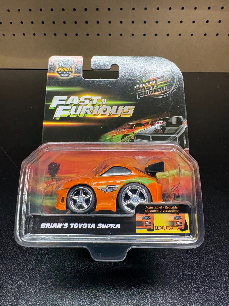 Jada Small Blocks Brian's Toyota Supra Fast & Furious 25th