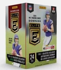 2024 Panini Donruss Elite Football Factory Sealed Blaster Box