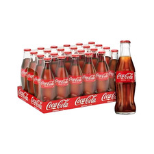 Coca Cola Original Taste - 250ml Glass Bottles (Pack of 24) Imported from Iraq