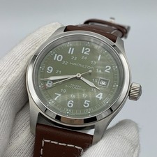 Hamilton Khaki Field Auto 42mm H-10 Automatic Swiss Movement Wristwatch