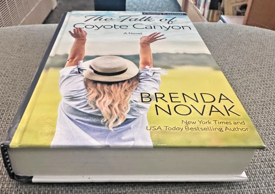 Talk of Coyote Canyon, Large Print, 2023, Novak, HC - Image 2 of 4