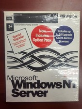MS Windows NT Server Special Upgrade Version 4.0 includes Service Pack 3 CD's