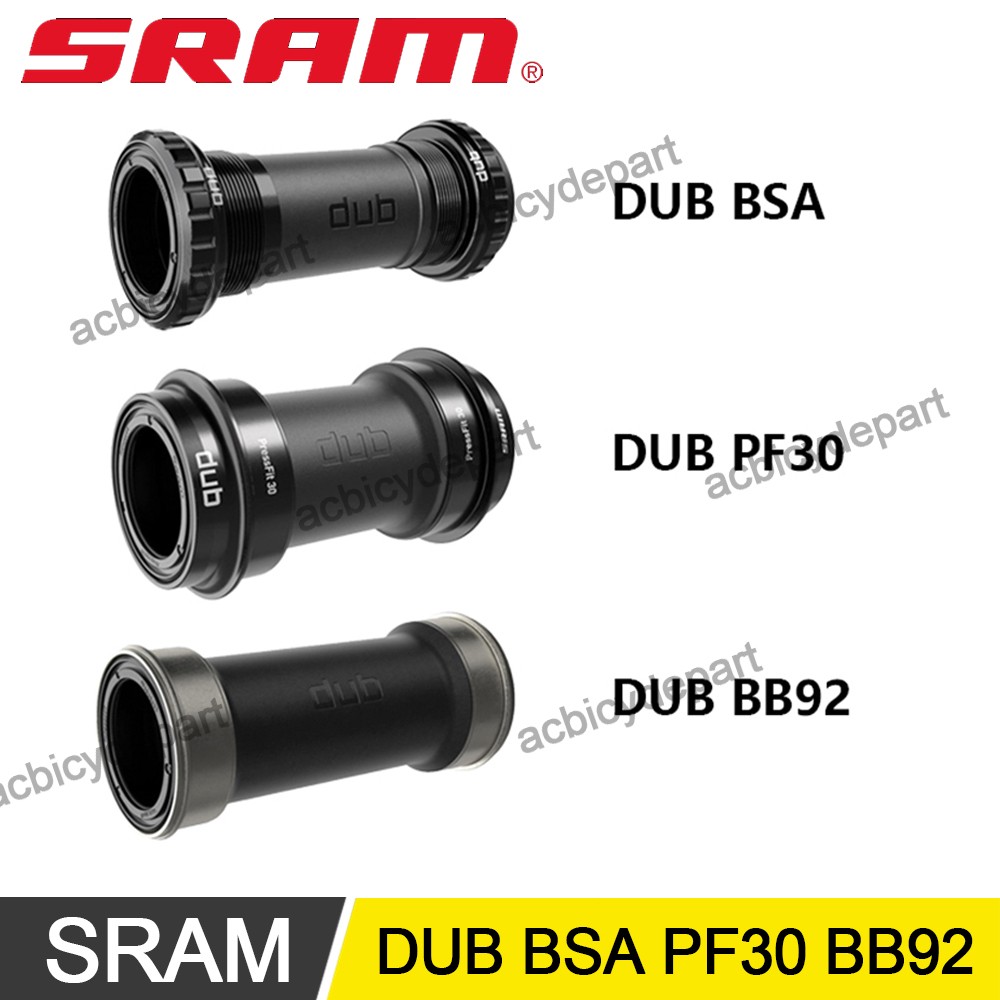 SRAM DUB BSA PF30 BB92 MTB PressFit Bottom Bracket For Sram GX NX