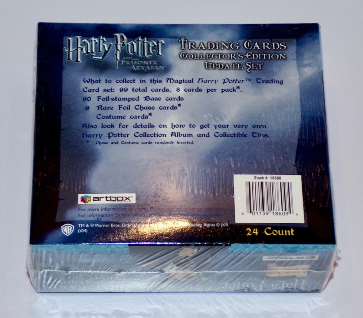 2004 Artbox Harry Potter Prisoner Azkaban Update SEALED 24 Pack