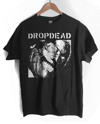 Drop Dead band t shirt  US punk hardcore rhode island crust grindcore