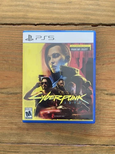 Sony PlayStation 5 Cyberpunk 2077 Ultimate Edition.