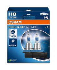 2 Glühlampen H8 12V 35W PGJ19-1 4.800K OSRAM COOL BLUE INTENSE passend für PKW