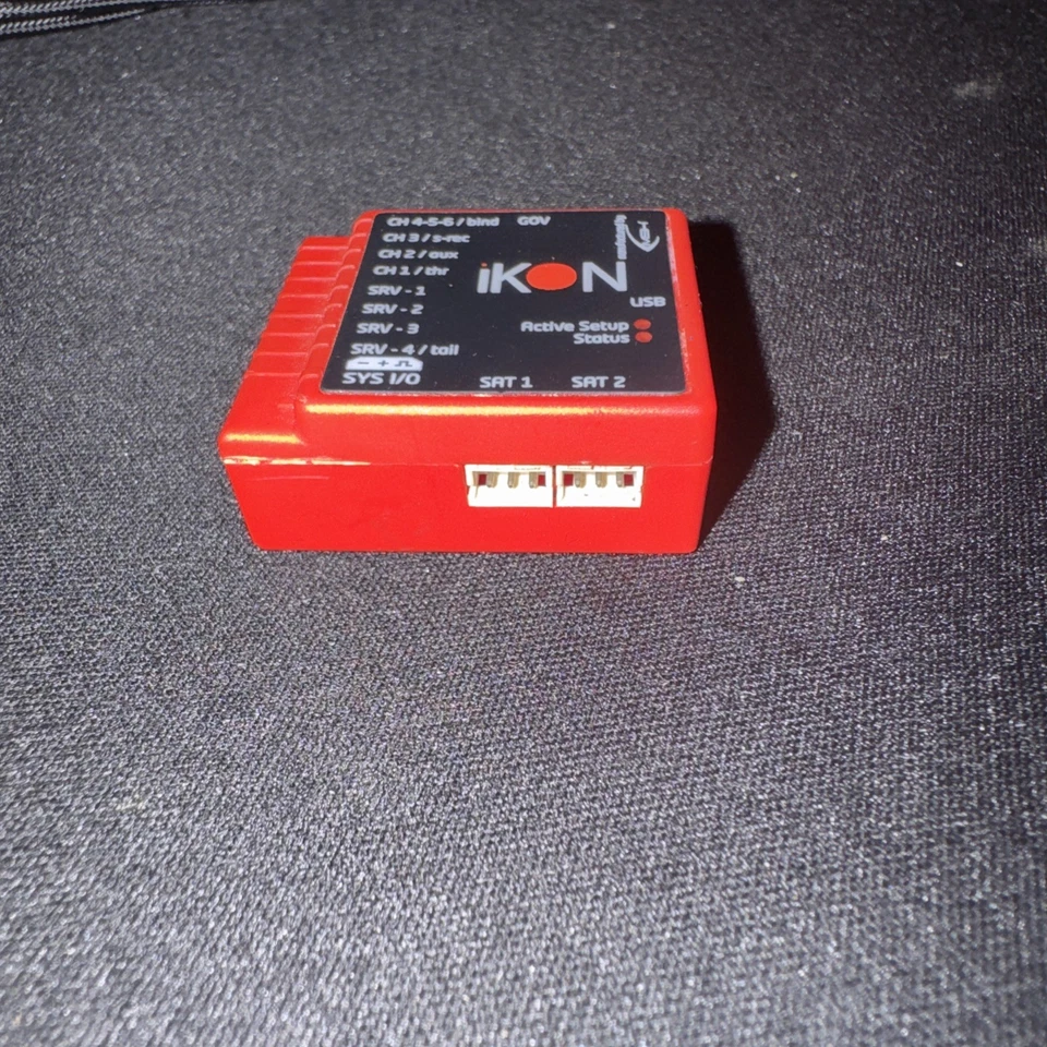 Ikon Flybarless System Compatible with SAB Goblin, Align Trex, Blade Helicopter - Image 3 of 4