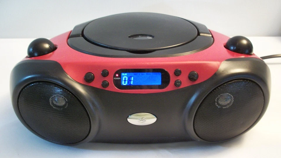 GPX Boombox BC232R CD/CD-R Playback AM/FM Stereo Radio Tested Works Great EUC - Image 3 of 4