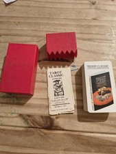 Vintage 1971 Tarot Classic Card.Stuart R Kaplan. Red Complete hard