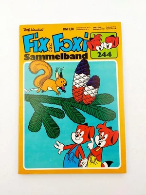 Gevacur Comic - Fix und Foxi Sammelband 244 (mit 3 Bastel Beilagen) Z1- - Bild 1 von 4