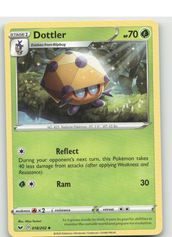 Dottler - 018/202 - [SWSH01] - NM