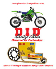 KIT TRASMISSIONE CATENA 520-114 INGRANAGGI 47-14 per KAWASAKI KX 250 1987-1989