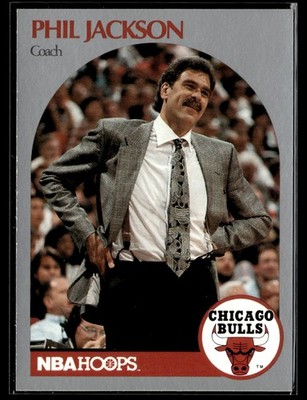 1990-91 Hoops #308 Phil Jackson