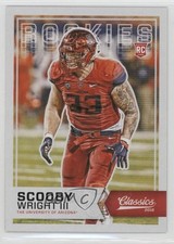 2016 Panini Classics Rookies Red Back Scooby Wright III #211 1v3