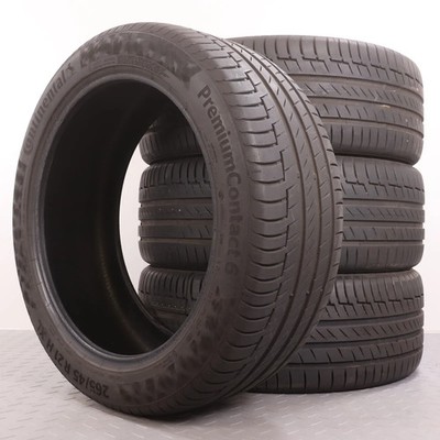 4x Sommerreifen Continental Premium Contact 6 265/45R21 108H XL AO 265 45 21