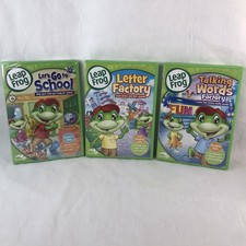 Leap Frog Lot Of 3 Learning DVDs 1 Sealed