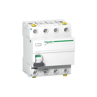 Schneider FI-Schutzschalter Acti 9 iID - RCCB - 4P - 40A - 30mA - Typ A -