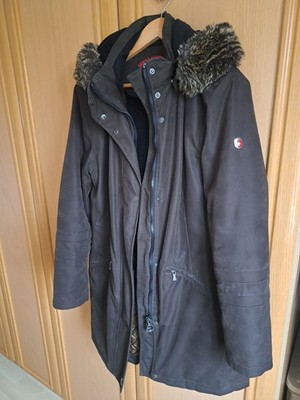 wellenstein winter jacke damen mit Kapuze , Gr. L , VB