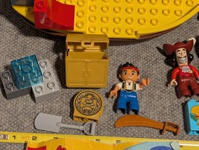 LEGO Duplo Jake's Pirate Ship Bucky 10514 100% Complete, Worn Manual,  No Box