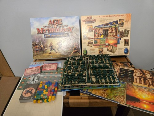 vintage COMPLET Age of Mythology The Board Game par Eagle Games 2003
