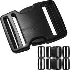 Buckles for 2 inch Wide Webbing Straps Quick Side Release Buckle Clip 2 set a...