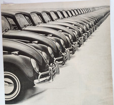 Volkswagen Fad Car VW Bug Beetle Vintage 1966 Ad Magazine Print Auto