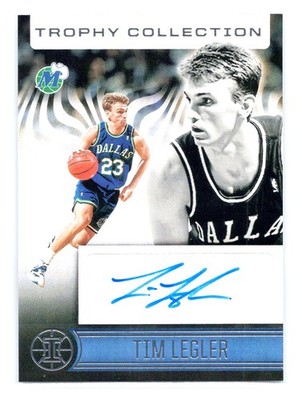 Tim Legler 2020-21 Panini Illusions #TC-TIM Trophy Collection Signatures Auto