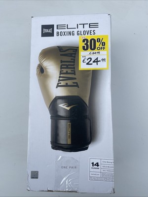 Everlast Elite Training Boxhandschuhe 14oz Handschuh Turnbeutel Training UVP 34,99£