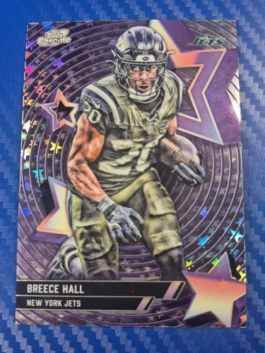 2025 Topps Cosmic Chrome Breece Hall Base (RAW)