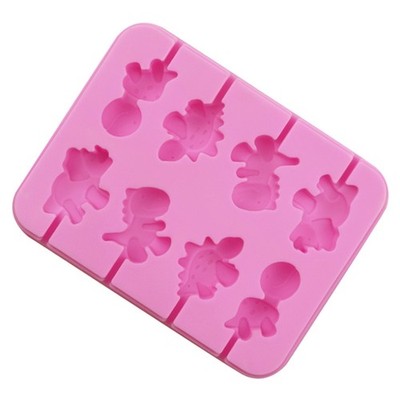 Sugarcraft Mould Silicone 3D Cartoon Cute Dinosaur Bakeware Tools Safe Kitchen
