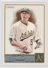 2011 Topps Allen & Ginter's Factory Set Glossy 130/999 Trevor Cahill #322 6p7
